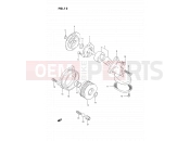 12 - OIL PUMP - Suzuki DR350S M (1991) (E02)