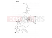 29A - FUEL TANK (MODEL M E24) - Suzuki DR350S M (1991) (E02)