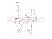 25 - WIRING HARNESS - Suzuki DR350S M (1991) (E02)
