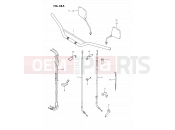 38A - HANDLEBAR (SEE NOTE) - Suzuki DR350S M (1991) (E02)