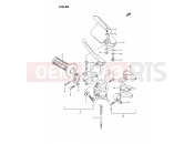 40 - LEFT HANDLE SWITCH - Suzuki DR350S M (1991) (E02)