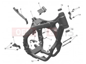 TRIUMPH TF250-C Main Frame Assembly