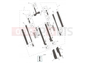Front Forks & Lower Yoke - Triumph TF250-X CS6090 > 2024