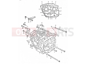 SUZUKI DR400S T (1996) 3 - CRANKCASE