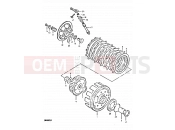 SUZUKI DR400S X (1999) 13 - CLUTCH