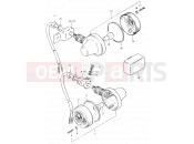 SUZUKI DR500S D (1983) 31 - TURN SIGNAL LAMP (E04, E21, E25, E34)