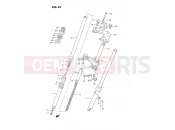 SUZUKI DS80 K (1989) (E24) 23 - FRONT FORK