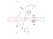 SUZUKI DS80 L (1990) (E24) 32 - REAR FENDER