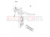 SUZUKI DS80 P (1993) (E24) 27 - RIGHT HANDLE SWITCH