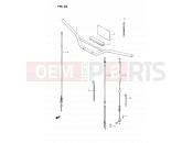 SUZUKI DS80 R (1994) (E03) 26 - HANDLEBAR