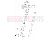 SUZUKI DS80 T (1996) (E03,E28,E33) 29 - STEERING STEM