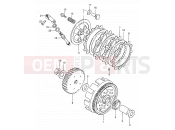 SUZUKI DS80 V (1997) (E24) 9 - CLUTCH