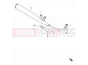 12 - MUFFLER - Suzuki FB100 / FB100D R (1994)