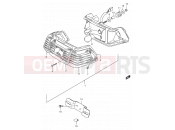28 - REAR COMBINATION LAMP (E24) - Suzuki FB100 / FB100D R (1994)