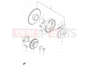 SUZUKI FB100 / FB100D V (1997) 6 - STARTER CLUTCH (FB100DG/DR/DS/DV)