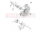 SUZUKI FB100 / FB100D V (1997) 51 - REAR WHEEL