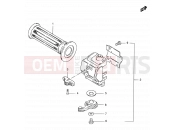 SUZUKI FB100 X (1999) 42 - LEFT HANDLE LEVER