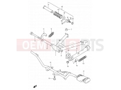 SUZUKI FB100 X (1999) 31 - STAND - FOOTREST