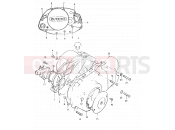 SUZUKI FR50 C (1978) 3 - CRANKCASE COVER