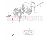 SUZUKI FZ50 Z (1982) 1 - CYLINDER