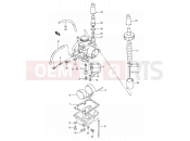 SUZUKI FZ50 G (1986) 7 - CARBURETOR ASSY