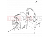 SUZUKI FZ50 K (1989) 29 - REAR COMBINATION LAMP (E26)