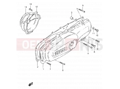 SUZUKI FZ50 L (1990) 4 - CRANKCASE COVER