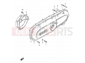 SUZUKI FZ50 L (1990) 5 - CRANKCASE COVER (E25,E26)