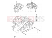 SUZUKI GN250 J (1988) 3 - CRANKCASE