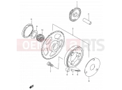 SUZUKI GN250 J (1988) 6 - STARTER CLUTCH