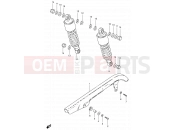 SUZUKI GN250 J (1988) 50 - CHAIN CASE - SHOCK ABSORBER