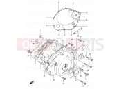 SUZUKI GN250 L (1990) 4 - CRANKCASE COVER