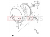 SUZUKI GN250 L (1990) 23A - HEADLAMP (E04)