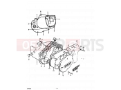 SUZUKI GP100 C (1978) 3 - CRANKCASE COVER