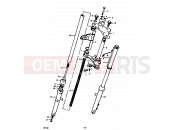 SUZUKI GP100U C (1978) 45 - FRONT FORK (E06, E13, E30)