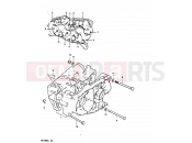 2 - CRANKCASE - Suzuki GP100U D (1983)