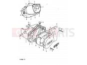 3A - CRANKCASE COVER (MODEL L) - Suzuki GP100U D (1983)
