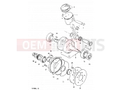 4 - CRANKSHAFT - Suzuki GP100U D (1983)