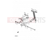 55 - REAR SWINGING ARM - Suzuki GP100U D (1983)