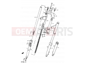 45 - FRONT FORK - Suzuki GP100U D (1983)