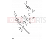 SUZUKI GP125 N (1992) 54 - STAND - FOOTREST (E18)