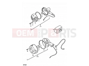 SUZUKI GP125U N (1992) 38 - TURN SIGNAL LAMP (E04)