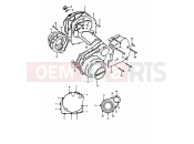 SUZUKI GS1000 T (1996) 5 - CRANKCASE COVER