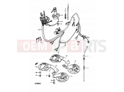 SUZUKI GS1000G X (1999) 48 - WIRING HARNESS