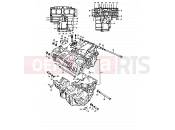 SUZUKI GS1000H / GS1000E T (1996) 4 - CRANKCASE