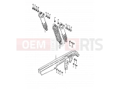 SUZUKI GS1000H / GS1000E T (1996) 63 - CHAIN CASE - REAR SHOCK ABSORBER