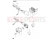 SUZUKI GS1100G E (1984) 27 - TURN SIGNAL LAMP (E01, E06, E24)