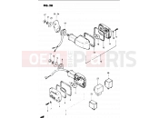 SUZUKI GS1100G G (1986) 28 - TURN SIGNAL LAMP (E02, E04, E15, E16, E17, E18, E22, E26)