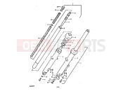 SUZUKI GS450 T (1996) 53 - FRONT FORK (GS450ET.T)