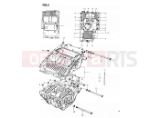 5 - CRANKCASE - Suzuki GS450L T (1996)